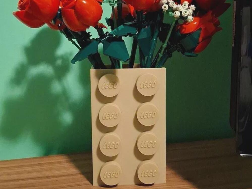 Brick-Inspired Vase
